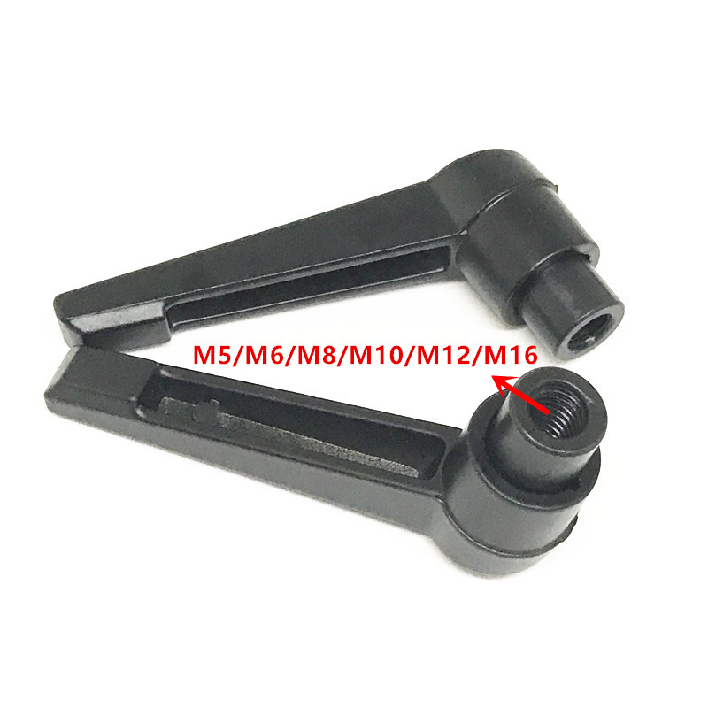 2pcs M5M6M8M10M12 Female Thread Adjustable Handle Knob Thread Adjustable Clamping Handles Lever Camera Kit Accessories  (5)