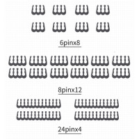 24 шт. органайзер для кабеля, расческа, ATX, 24 контакта, 8 контактов, 6 контактов, зажим для менеджера кабеля, зажимы для компьютера 3,0-3,6 мм, внешняя мощность