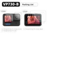 Закаленное стекло для камеры Gopro Hero 12 11 10 9