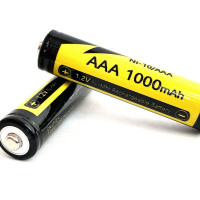 LiitoKala Аккумуляторная батарейка AAA, 1,2 В, 1000 мАч, 1 шт