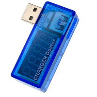 Цифровой USB тестер Charger Doctor 0-3 измерение тока, напряжения / Мультитестер USB