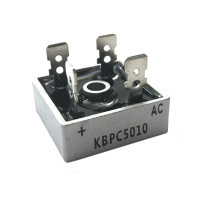 2 штуки Диодный мост KBPC5010 50A 1000V (BR500) клеммы