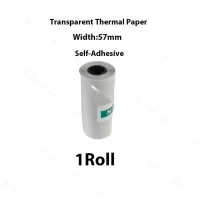 Фотопринтер, термопринтер без чернил с рулонами термобумаг, портативный мини-принтер для рукоделия, записей, фотографий, примечаний, список
