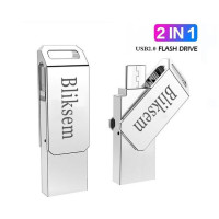 Флеш-накопитель Bliksem OTG 32 Гб 64 ГБ высокоскоростной USB2.0 для ПК мобильный мини-накопитель 32 ГБ USB флеш-накопитель 64 ГБ