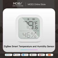 Датчик температуры и влажности MOES Tuya Smart ZigBee