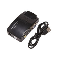 
    Переходник AV-VGA RCA VGA Converter PC Композитный преобразователь Switch Box
  