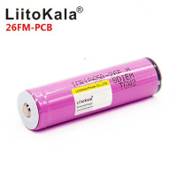 Аккумулятор 18650 Samsung/LiitoKala 2600mAh с платой защиты для фонарей до 15 ватт 1 шт.