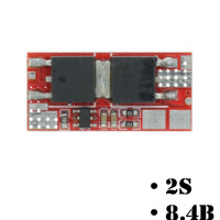 Плата заряда и защиты Li-ion BMS 2S 6.6V-8.4V 10A с балансировкой