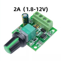 4 шт. PWM Power Regulator 1.8-15V 2A, ШИМ-регулятор скорости / оборотов двигателя, мощности, диммер / регулятор яркости светодиодной ленты и ламп накаливания