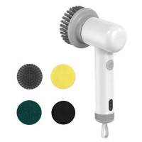 Электрическая Чистящая Щетка для кухни и ванной, многофункциональная ручная электрическая щетка, Электрический скруббер