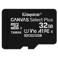 Карта памяти Kingston Micro SD 32 ГБ MicroSD TF SDCS2 U1 V10 A1 32 ГБ 100 МБ/с