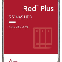 Внутренний жесткий диск 1- 4 ТБ VV D Red Plus NAS HDD 5400 об/мин, SATA 6 Гб/с, CMR, 128 Мб кэш, 3,5 дюйма-WD40EFZX