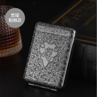 16/20 шт., роскошный винтажный контейнер для хранения сигарет с гравировкой