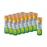 Аккумуляторные батарейки GP 2700 мАч (HR06) AA Ni-Mh пальчиковые 1,2V, 18 шт