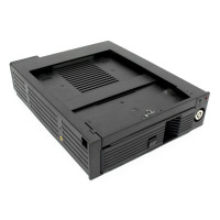 Салазки (Mobile rack) 3,5" SATA I/II/III AgeStar SMRP (BLACK), пластик, чёрный