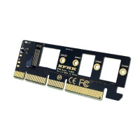 Адаптер для установки SSD M.2 (NVMe) (2280, 2260, 2242, 2230) в слот PCI-E 3.0 X16