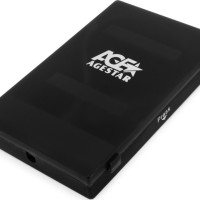 Внешний корпус 2.5" SATA HDD/SSD AgeStar SUBCP1 (BLACK) USB 2.0