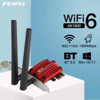 1800 Мбит/с Wifi 6 PCI Express беспроводной адаптер Bluetooth 5,2 двухдиапазонный 802.11AX/AC MT7921 PCIe Wi-Fi сетевая карта Windows 10 11