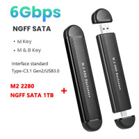 M2 SSD фонарь NVME, корпус M.2 на USB Type C 3,1, адаптер SSD для NVME PCIE NGFF SATA M/B Key SSD Disk Box M.2 SSD фонарь hd, Новинка