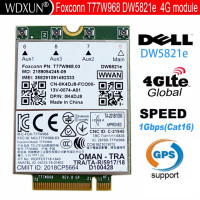 Foxconn T77W968 LTE Cat16 GNSS 5G WWAN Card DW5821e DW5821e-eSIM для Dell Latitude 5420 5424 7424 Latitude 7400 / 7400 2-в-1