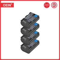 Аккумулятор 2650 мАч LP E6 LPE6 LP-E6 E6N + двойное зарядное устройство для Canon EOS 5DS R 5D Mark II 5D Mark III 6D 7D 70D 80D камера