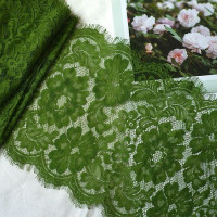 1 шт. = 3 метра, 27 см, кружевная отделка для ресниц, вышивка, супер хорошее качество, одежда, лоскутный материал, 23 Цвета, X991