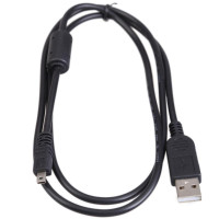Кабель USB, 1&nbsp;м, 8-контактный, для связи с ПК, для фотоаппаратов Nikon, Olympus, Pentax, Sony, Panasonic, Sanyo, Konica, Minolta, Samsung, Fujifilm