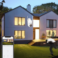 Беспроводная Wi-Fi камера видеонаблюдения ANRAN P2, 5 МП, 3 Мп