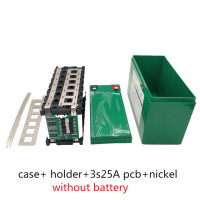 Сменный свинцово-кислотный Чехол 12 в 7 А · ч, 8 А · ч, 12 А · ч, 18650 А · ч, специальный пластиковый ящик для хранения литиевых аккумуляторов, зеленый, черный