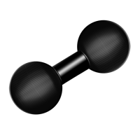 Алюминиевое Крепление для экшн-камеры Gopro 1/4 Insta360 17 мм 25 мм