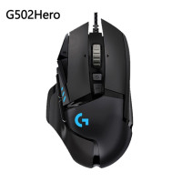 Новая игровая мышь Logitech G502 HERO KDA LIGHTSYNC RGB, USB Проводная мышь 25600 DPI, регулируемая программируемая мышь для геймеров