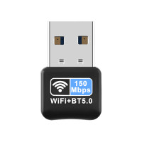 Wi-Fi адаптер 150 Мбит/с 802.11b g n ac USB Wi-Fi адаптер для ПК Win7 8 10 11 Беспроводной Wi-Fi адаптер Bluetooth 5,0 Lan Карта