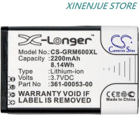 GPS Аккумулятор для навигатора 1800mAh/2200mAh 361-00053-00010-11599-00 для Garmin Монтана 600650650 T,600T,Camo, 680680 T