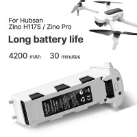 Аккумулятор 4200 мАч для квадрокоптера Hubsan H117S Zino GPS RC ЗАПАСНЫЕ ЧАСТИ 11,4 в аккумулятор для радиоуправляемых FPV гоночных камер дронов Новый Белый