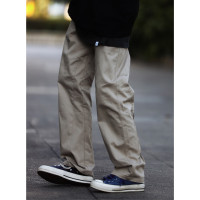 Nobodyknows夏季直筒美潮男女新款嘻哈日系ins復古vibe高街休閒褲