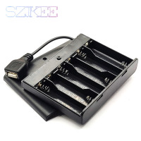 Держатель батарейки AA батарейный блок AA батарейный отсек питания USB с крышкой с переключателем 2/3/4/6/8 слот DIY