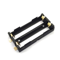 18650 Держатель аккумулятора Smd Smt, чехол для аккумуляторов, бокс для хранения с фотоэлементами 18650, полый 1/2 слот, 18650, чехол для аккумулятора