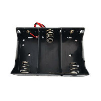 3 слота, держатель для аккумулятора, 4,5 в, размер D, стандартная аккумуляторная батарея с проводными выводами, контейнер-держатель для аккумулятора размера D