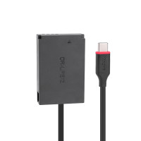 Адаптер питания KingMa LP-E12 USB Type-C для камеры Canon SX70HS 100D M50 M2 M100 M10 M200