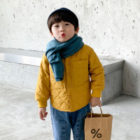 男童棉服2023新款秋冬装儿童夹棉外套中小童小男孩薄棉袄洋气潮服