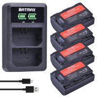 Аккумулятор Batmax 2280 мАч NP-FZ100 FZ100 + двойное зарядное устройство USB со светодиодной подсветкой для Sony BC-QZ1 Alpha A7III A7R III Alpha 9 A7R3 A6600,a7 IV,a7R IV