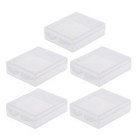 5 шт., пластиковый контейнер для хранения батарей
