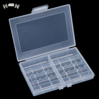 Пластиковый держатель для батарей, коробка, органайзер, контейнер для батарей AA и AAA