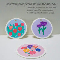 Губки из натуральной целлюлозы для мытья посуды