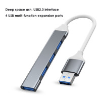 4-портовый USB-разветвитель RYRA, USB 3,0, высокоскоростной разветвитель типа C, адаптеры для ПК, компьютерные аксессуары, многопортовый концентратор, 4 порта USB 3,0, порта s