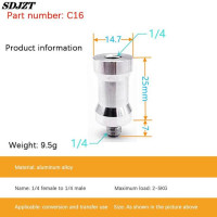 Винт с креплением «штырь-гнездо» от 1/4 до 3/8 дюйма, аксессуары для фотосъемки, штатив для камеры, винт для преобразования камеры Dslr