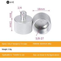 Винт для преобразования камеры с 5/8 на 1/4 дюйма Винт монопод Штатив с шаровой головкой адаптер Аксессуары для фотосъемки