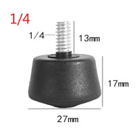 Универсальные противоскользящие резиновые ножки для штатива-монопода 3/8 дюйма 1/4 дюйма M8
