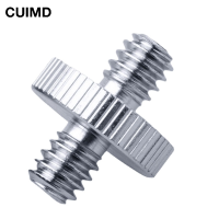 Адаптер с наружной резьбой 1/4 дюйма на наружную резьбу 1/4 дюйма адаптер с двойным наружным винтом поддерживает подставку для штатива металлические аксессуары для камеры