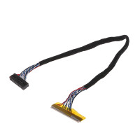 F3KE Universal FIX 30 Pin 1ch 6bit LVDS кабель 26 см для 14,1-15,6 дюймовой ЖК-панели